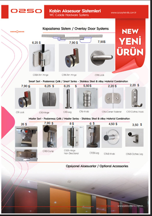 Özsoy USD-Cubicle Liste 2026