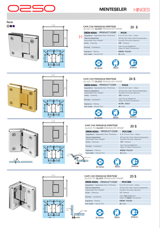Cam Kapı Liste 2026
