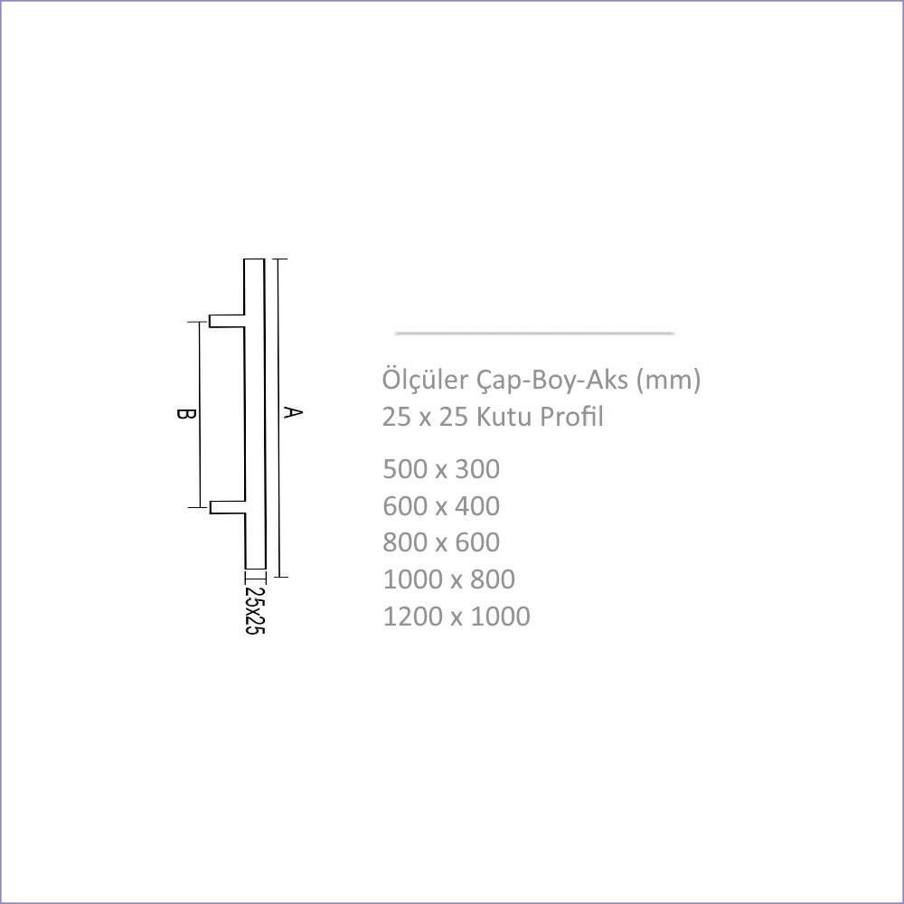 RS - S503 Cam Kapı Kolu