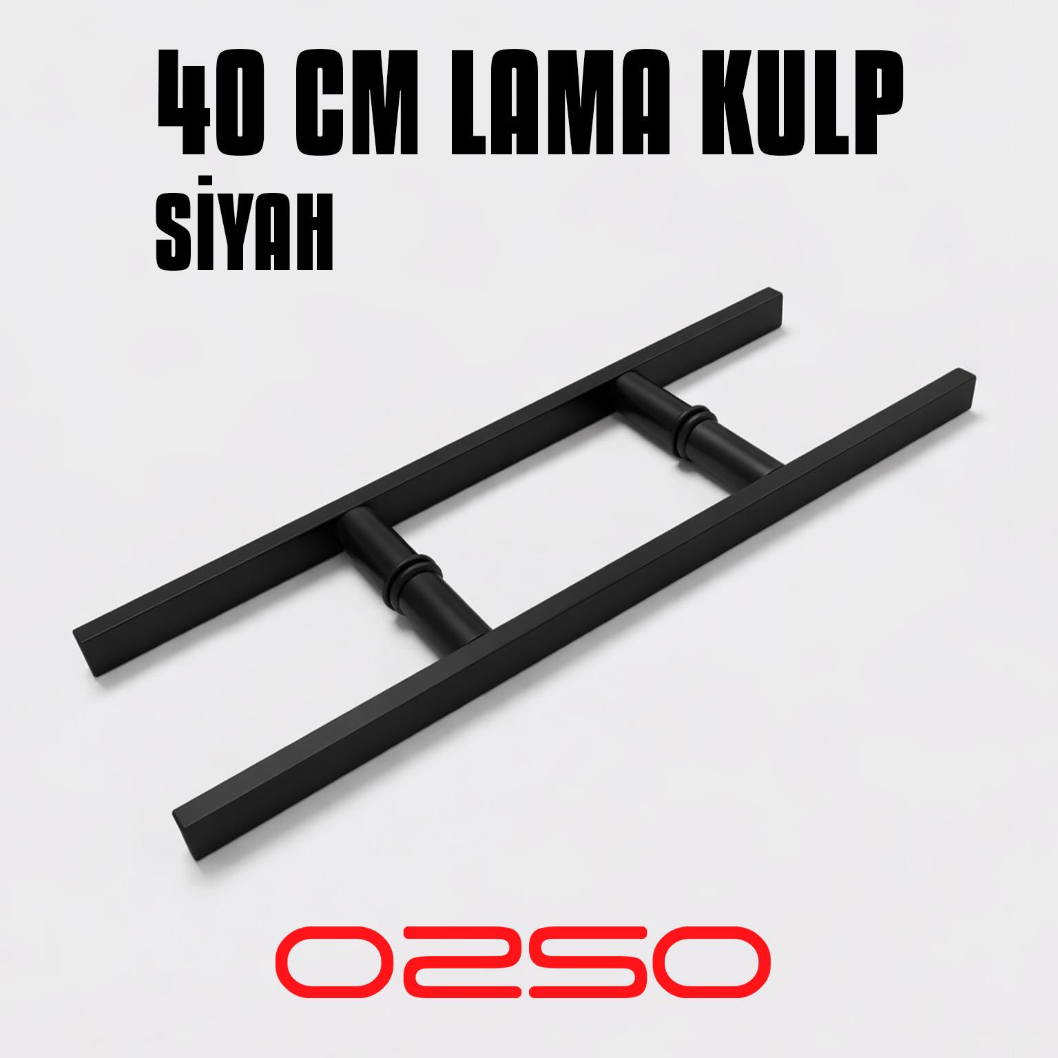 40 cm Duşakabin Kulbu - Siyah